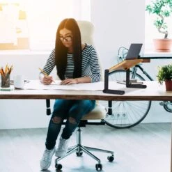 Support à Ordinateur Portable Bambou Alu -Reflet Maison 6fac77d5f691460fb4b7b2efc2501861