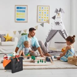 Pouf De Rangement En Similicuir -Reflet Maison 70841814e776443dbb709d0b133b67b1