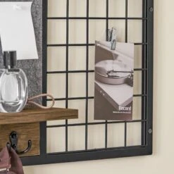 Étagère Murale Avec Tableau Mémo FHK20-N -Reflet Maison 711a3f251d2a454aa7d25352367f0593