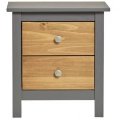 Table Chevet Bonnie Gris 2 Tiroirs -Reflet Maison 71aacc8ff6db497382974c20330f0651