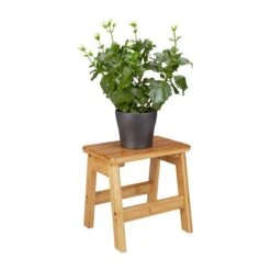 Tabouret Repose-pieds Bambou RUSTICO