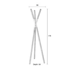 Zuiver Porte-manteaux Scandinave Bois -Reflet Maison 77a86a8879ba4133988e5445afdb9b7f