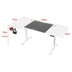 Pro-Tec Bureau électrique Virolahti Forme L -Reflet Maison 7a783be914c34e25b56c11f7bacf4ea8