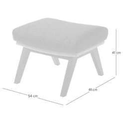 Pouf Repose-pieds Hepburn I -Reflet Maison 8000012419 230328 500 SKETCH DETAILS P000000008000012419 sketch