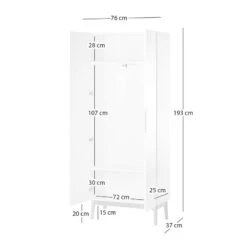 Armoire D’entrée LINDHOLM -Reflet Maison 8000020749 230823 500 SKETCH DETAILS P000000008000020749 sketch
