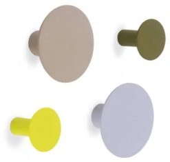 Lot De 4 Patères Tulip