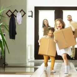 Garde-robe Murale En Lot De 4 Marron -Reflet Maison 8427cc9a9dbb4803a00fc138f4d2e465