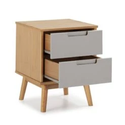 Table Chevet Bruce 2 Tiroirs -Reflet Maison 8b2e9fed126848efa4638f2591cbf483