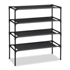 Étagère à Chaussures 4 Niveaux -Reflet Maison 8b5ea949028040ff908d1dc4c6f2527a