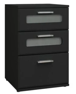 Table De Nuit 40x60x38cm Noir