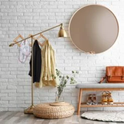 Garde-robe Murale En Lot De 4 Marron -Reflet Maison 8ca890d9251e437b8d3e477054867372