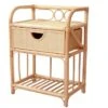 Table De Chevet En Rotin