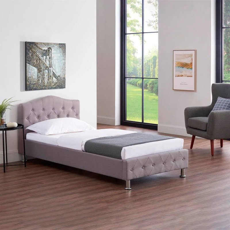 Lit Simple BIARRITZ 90x190 Cm 2 Lit Simple BIARRITZ 90x190 Cm – Image 2