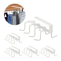 5xTringles à Crochets Pour Armoire