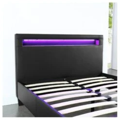 Lit Simple MIRANDO 120x190 Cm -Reflet Maison 979b530c38e24371971cd246b85864ae