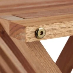 Table Pliante En Bois De Noyer -Reflet Maison 980bea45ef54447aad6b6ca91e9752fa