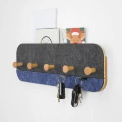 Porte-Manteau Mural FHK16-SG -Reflet Maison 9be7996176ab4beebf2be1f41a83b4de