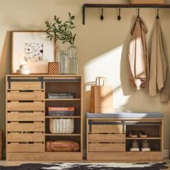 Commode à Chaussures Armoire FSB65-HG -Reflet Maison 9caa2f9584d0443aba0c36dc21943021