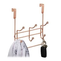 1x Porte-manteau Avec 3 Doubles Crochets