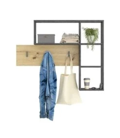 Porte-Manteau Mural 3 Crochets Kanda -Reflet Maison 9ee0b660b9ac40b6a8a63c81951391e4