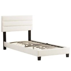 Lit Simple FLORIDA 90x190 Cm -Reflet Maison a338b8e806de4e328e0336f7751db2f5