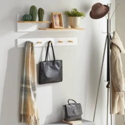 Porte-manteau D'Entrée Patères FHK21-WN -Reflet Maison a3c8551f21c54f51b761574d21e1235e