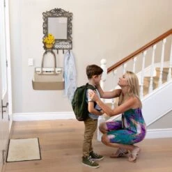 Porte-manteaux Mural Patères 5 Crochets -Reflet Maison a40f500e58d947168fab4cec2b39f4e4