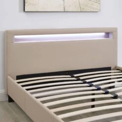 Lit Double PINOT 140x190 Cm -Reflet Maison a424e21d6bed4e009edbee3b173fadc2