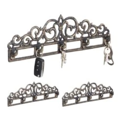 Patère Murale Portemanteau Lot De 3 -Reflet Maison a44e9df9ac6342e1849da9312eb5b822