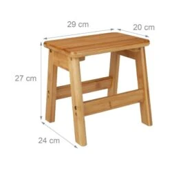 Tabouret Repose-pieds Bambou RUSTICO -Reflet Maison a4c1ea20ca9f434289515789375e1a6a