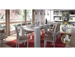 Table Extensible - L90 Cm -Reflet Maison a5f2215ff9e34e24b074c40fb6e3221e