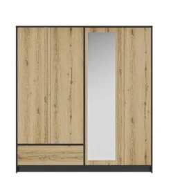 Armoire 4 Portes Et 1 Tiroir Mimizan -Reflet Maison a7452825b48a415ca18e2cf650f602bd