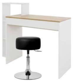 Bureau Avec Pouf 110x72x40 Cm