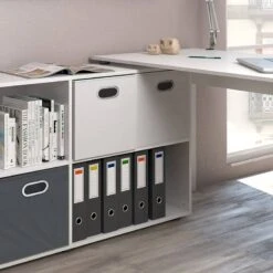 Bureau D'angle FlexPlus Blanc -Reflet Maison acb76ea5165e4b199c43ee66c0c3fe71