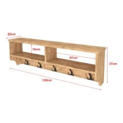 Portemanteau Åstorp à 15 Crochets Blanc -Reflet Maison b0725d7170c5408889ea3e1ba55383ed