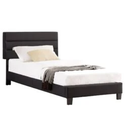 Lit Simple FLORIDA 90x190 Cm -Reflet Maison b280c068829245849fce185261c32611