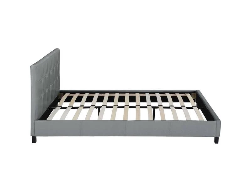 Lit Julia - 140 X 190 Cm - Taupe 9 Lit Julia - 140 X 190 Cm - Taupe – Image 9