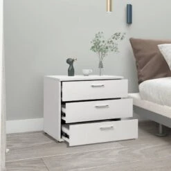 Table De Nuit 53x45x38cm Noir -Reflet Maison b6b1bc33a0224fa9b00ed216f829e92f