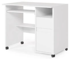 Bureau D'ordinateur Polo Blanc