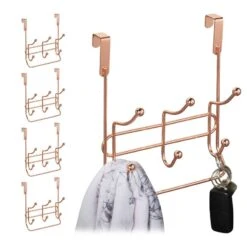 5x Porte-manteaux Avec 3 Crochets Double -Reflet Maison bd2e38beb68247c4bfbb67c7daa9c1e1