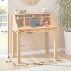 Bureau MARLENE -Reflet Maison bdbac68cf5ca441eb54fa586a0a0e405