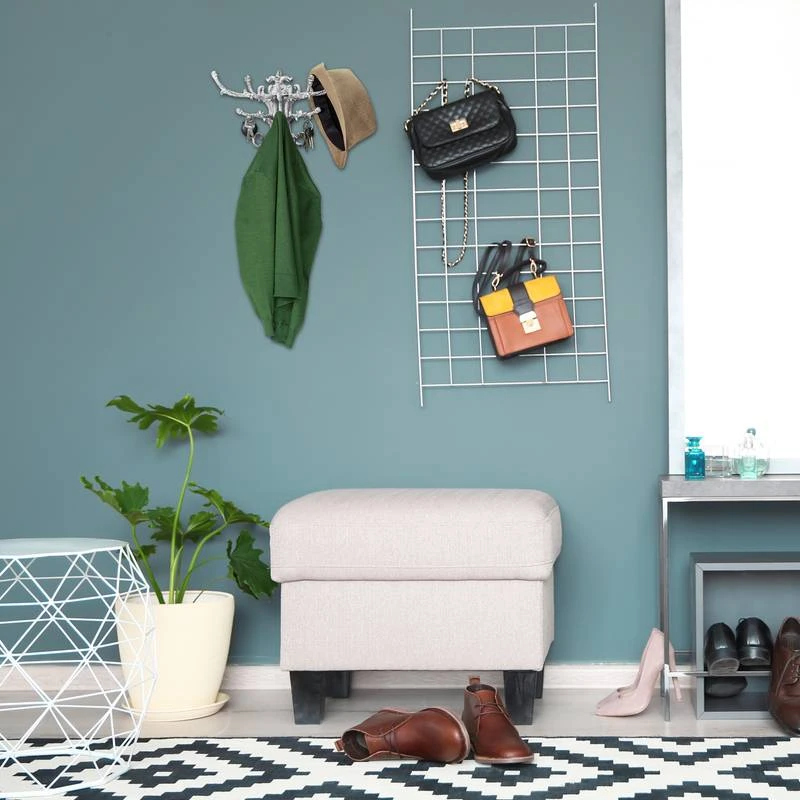 1x Garde Robe Murale Blanche Vintage 2 1x Garde Robe Murale Blanche Vintage â Image 2