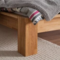 Lit ParosWood -Reflet Maison bett arendal massivholz 140 x 200cm eiche geoelt 4075548