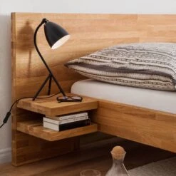 Lit TessaWood -Reflet Maison bett hedmark massivholz 140 x 200cm eiche geoelt 4075428