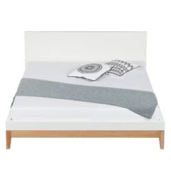 Lit LINDHOLM - Hauteur 96 Cm 16 Lit LINDHOLM - Hauteur 96 Cm -Reflet Maison bett lindholm i mattweiss 160 x 200cm 3777416