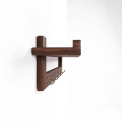 Patère En Bois Et Argent -Reflet Maison bfc611268712496ba4e0bf6d124a9ac7