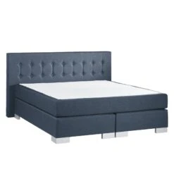 Lit Boxspring Loimaa -Reflet Maison boxspringbett loimaa 140 x 200cm jeansblau 4439156