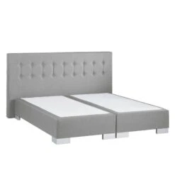 Lit Boxspring Loimaa -Reflet Maison boxspringbett loimaa 140 x 200cm platin 4439112