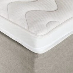 Lit Boxspring Mälby -Reflet Maison boxspringbett sorsele webstoff 3676509