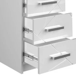 Table De Nuit Irma Blanc Brillant -Reflet Maison c05be1eac64c47afbbd75d50a515183d